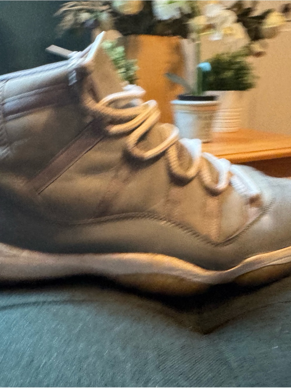 BEATERS/COOKED - Jordan Men's High-Top Sneakers in Gray